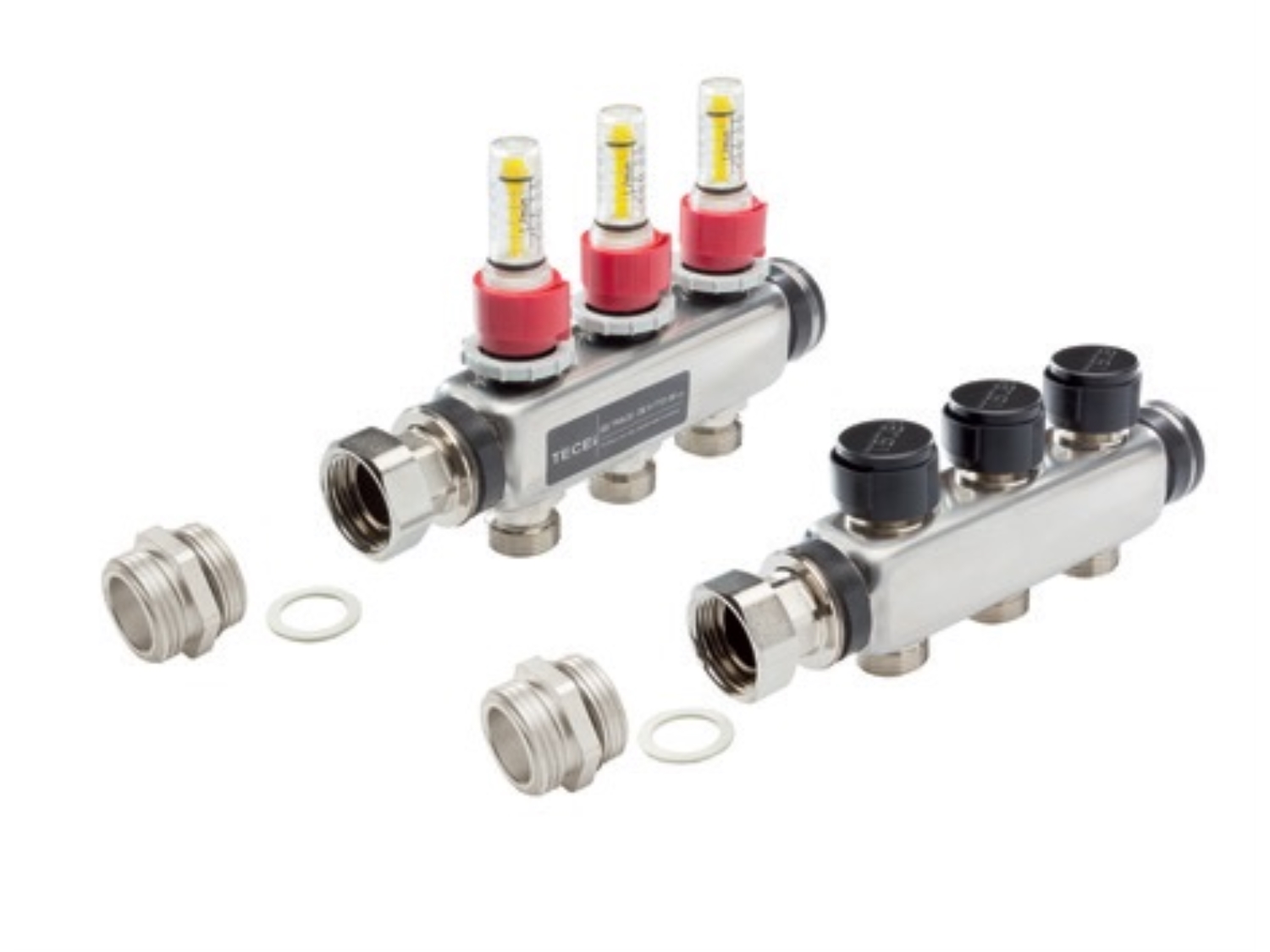 SET EXTINDERE DISTRIBUITOR INOX TECEFLOOR 2 CAI X 3/4 X 1 2
