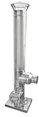 SISTEM COS FUM INOX-INOX D200 H=7ML 1