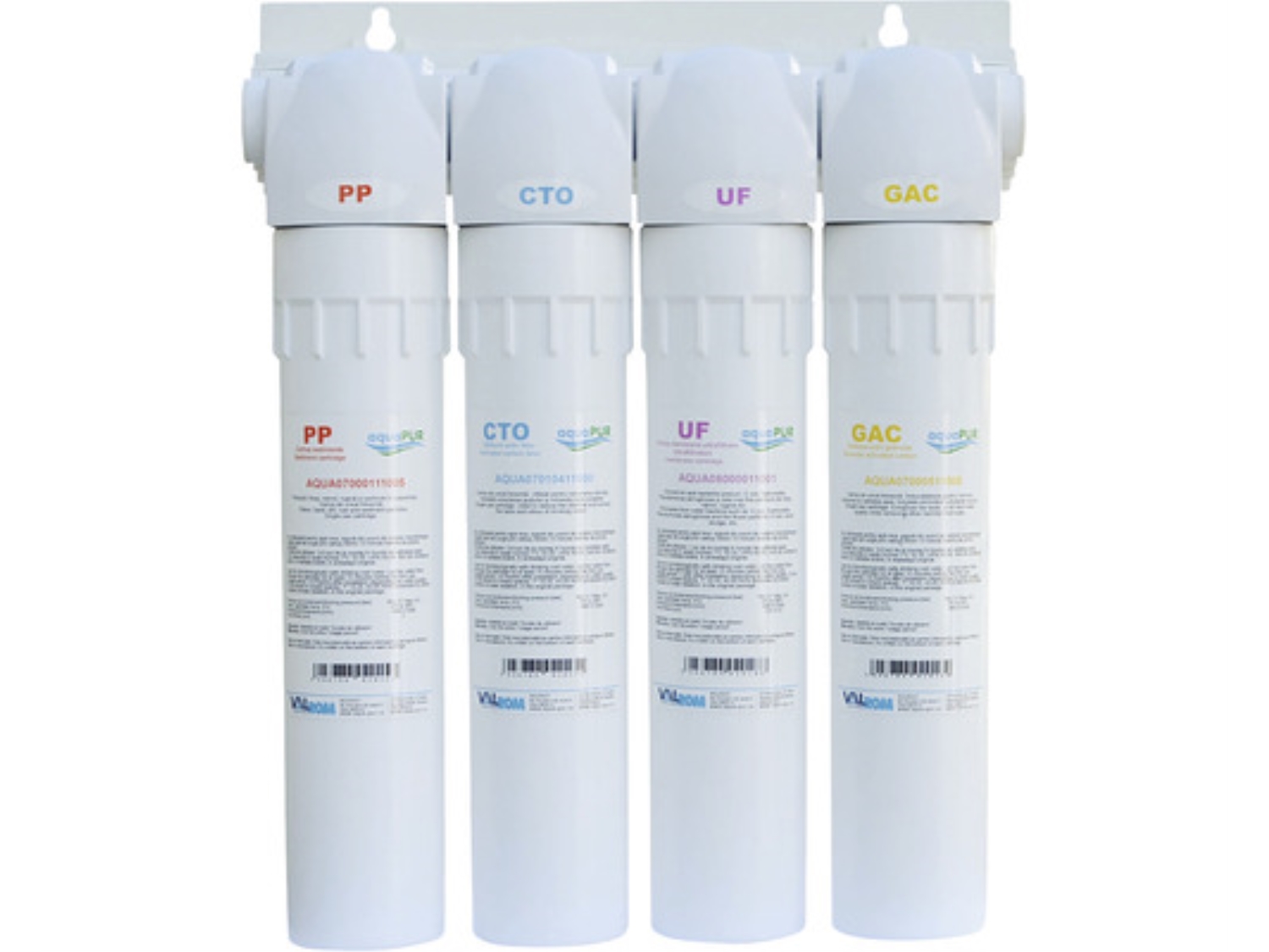SISTEM DE ULTRA FILTRARE PUR 4 UF 11” CU BATERIE CU 3 CAI 2