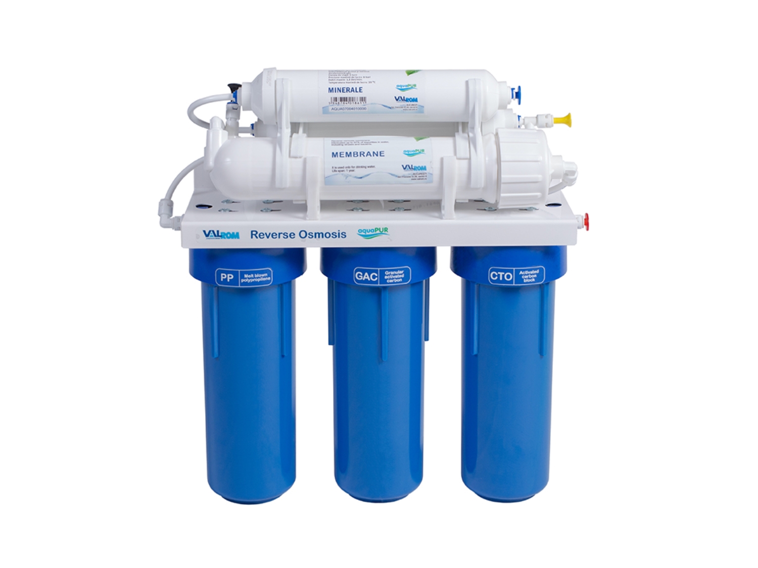 STATIE DE OSMOZA INVERSA AQUAPUR CU MINERALIZARE FARA POMPA 1