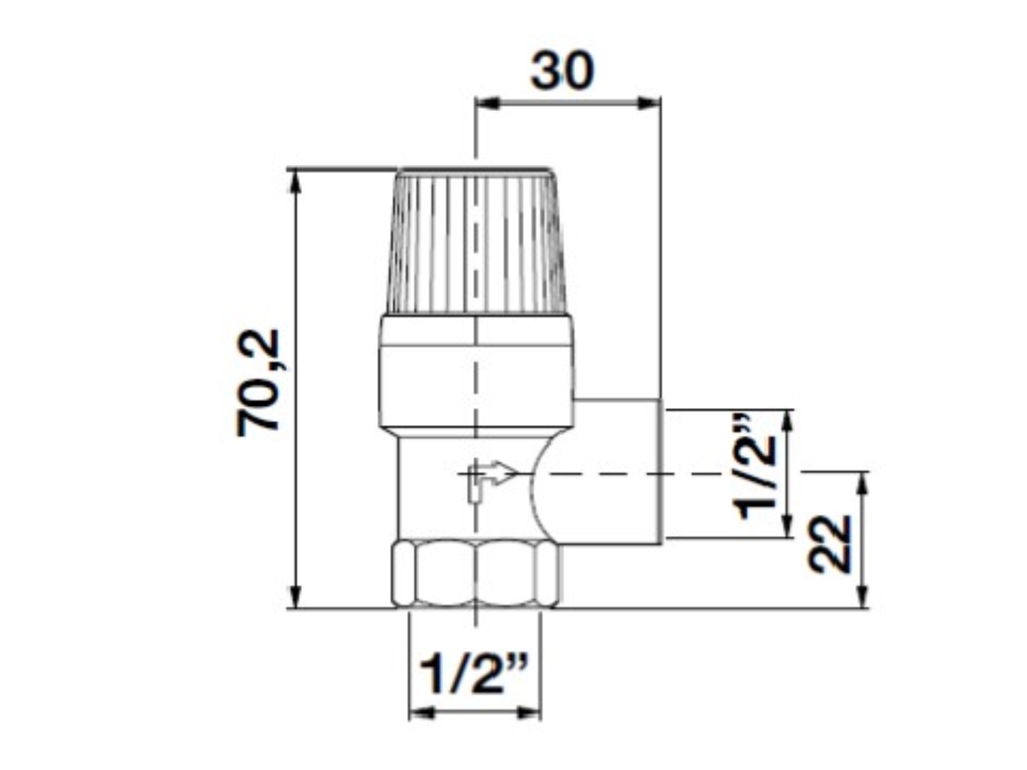 SUPAPA DE SIGURANTA WATTS MSV INT-INT 1/2' - 1.5 BAR 2