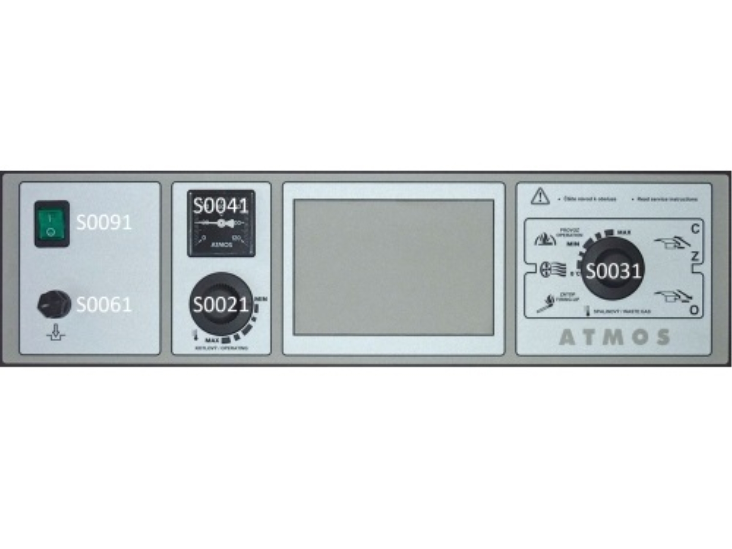 TERMOSTAT DE LUCRU - CONTROL TEMPERATURA AGENT TERMIC CAZAN ATMOS 40 - 95°C 2