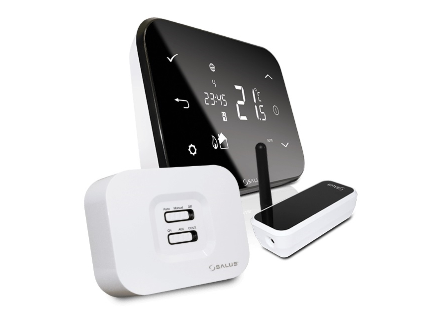 TERMOSTAT INTELIGENT WI-FI CU CONTROL PE INTERNET SALUS IT500 1