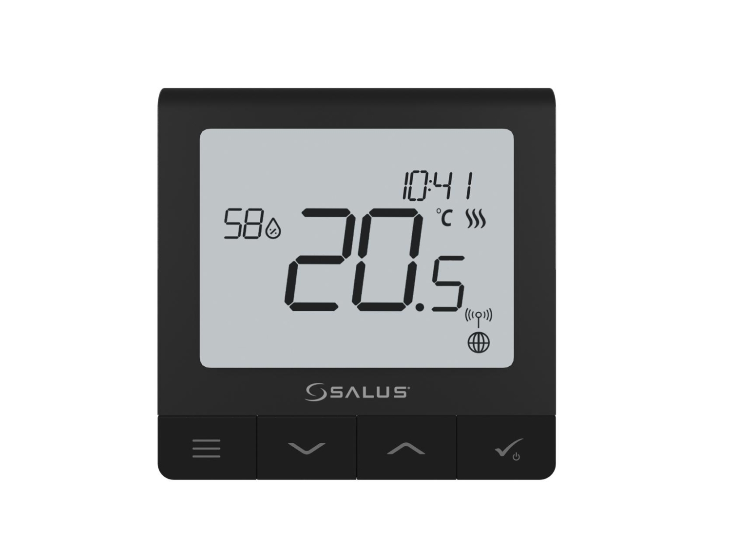 TERMOSTAT SALUS PROGRAMABIL RADIO FRECVENTA QUANTUM SQ610RF - NEGRU 2