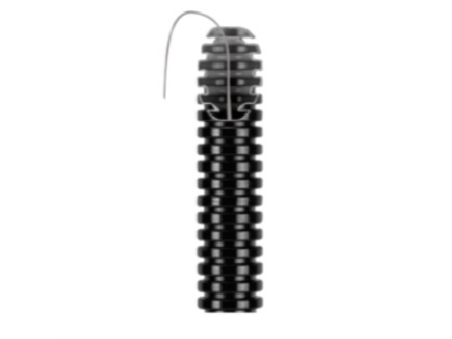 TUB FLEXIBIL PVC CU FIR PROTECTIE CABLU ELECTRIC - D16 MM - 750N 2